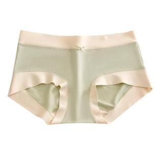 低腰版型绵柔润肤莫代尔无痕内裤女夏季薄款透气女生小短裤三角裤