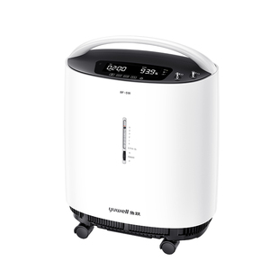 鱼跃制氧机医用5L大流量老人孕妇轻音吸氧机雾化呼吸一体8F-5W
