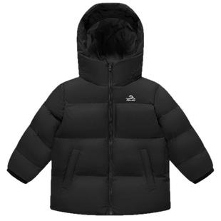 伯希和700蓬儿童羽绒服男2025新款女户外保暖防风泡芙鹅绒服外套