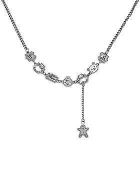 小Z优品银时尚百搭个性项链复古