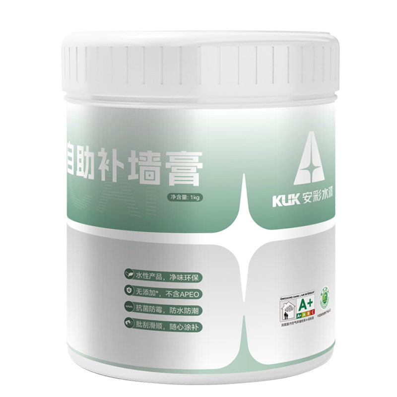 补墙膏墙面修补膏白色防水腻子粉