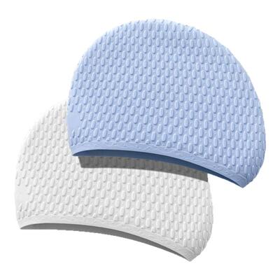 HHNT泳帽硅胶女长发护耳防水成人专业游泳装备女款女士游泳帽