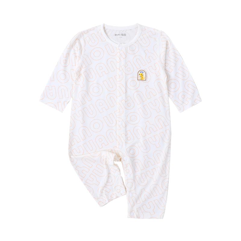 莫代尔连体衣偶园爬服婴幼儿夏季
