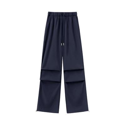 onemore加绒阔腿伞兵裤