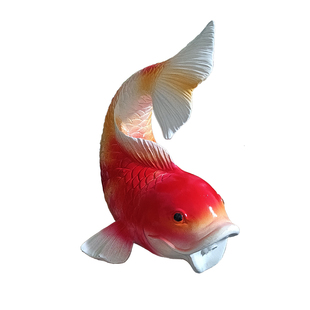 园艺庭院池塘水池假山鱼缸装饰造景布置仿真动物大号喝水鸭子摆件