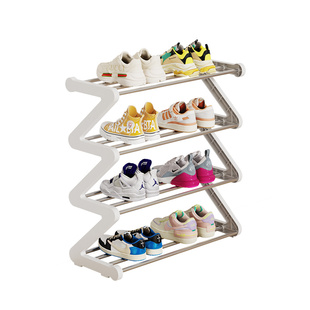 家用室内简易鞋架儿童小型多层实木鞋子收纳柜子现代简约门口鞋柜