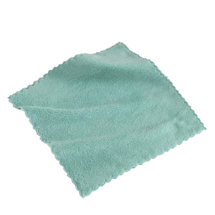 珊瑚绒超吸水小方巾柔软不掉毛擦手巾厨房家务抹布多用途清洁巾