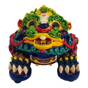 交趾陶瓷金蟾手工摆件门店家居茶庄招财茶宠香薰炉礼品风水摆件