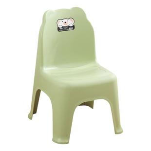 儿童矮凳子带靠背加厚塑料小椅子结实时尚成人可坐茶几矮椅可叠放