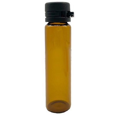 专利产品10ml口服液瓶黑盖茶色玻璃瓶避光原液瓶空瓶一次性撕拉盖