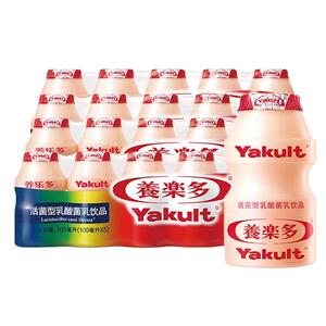 养乐多经典原味低糖新鲜100ml