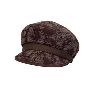 经典复古刺绣，修饰脸型