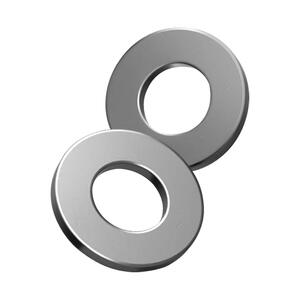 304不锈钢超薄平垫片金属螺丝垫圈加大加厚圆形介子M3M4M5M6M8M10