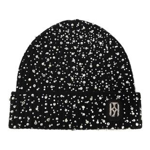 BIRTH OF ROYAL CHILD.BORC 珍珠满钻冷帽男冬季新款休闲毛织帽