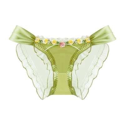 法式千金少女感大码内裤女士
