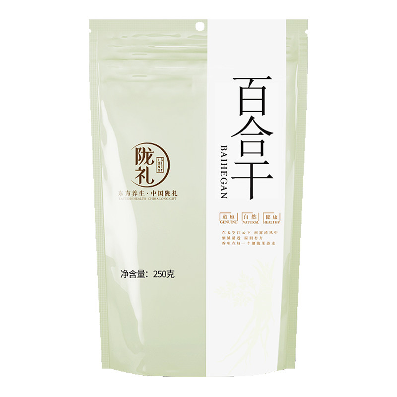 陇萃堂兰州百合干250g