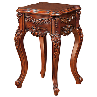 欧式全实木花架置物架高脚陈列架