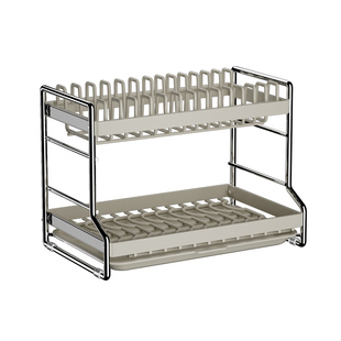 物鸣碗架碗碟收纳架厨房置物架多功能碗柜台面家用碗盘碗筷沥水架