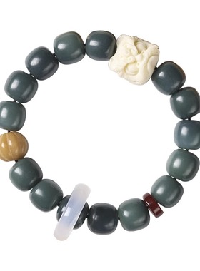 武当山太极醒狮渐变菩提手串女