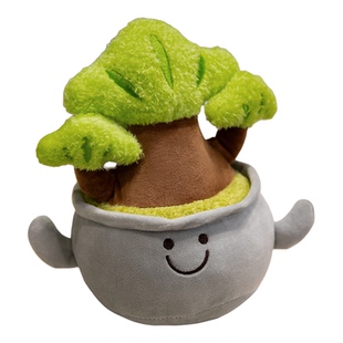 摇钱树毛绒公仔招财纳福喜庆玩偶摆件过年讨彩头送朋友闺蜜礼物