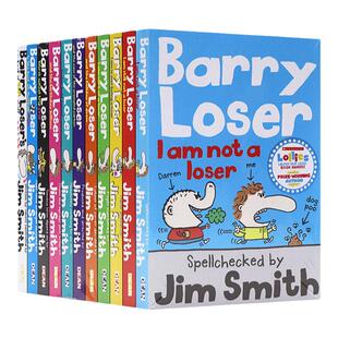 Barry Loser 倒霉蛋巴里系列11册 英文原版 I am not a loser 儿童幽默搞笑故事书励志校园漫画文学 罗尔德达尔趣味英语童书奖