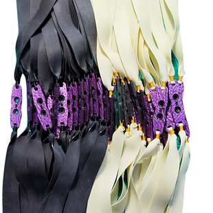 【仙客户外】20副2012锥度阴阳道户外专用大威力防冻黑皮白皮筋