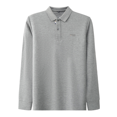 啄木鸟2025新款纯棉长袖polo衫