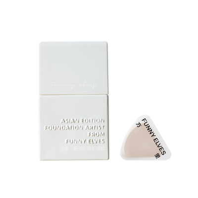 FunnyElves方里粉底液防晒spf35轻薄服帖遮瑕持久不脱妆持妆油皮