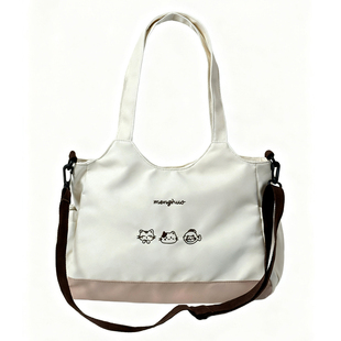 韩系ins可爱托特包女 学院风学生上课单肩包外出休闲斜挎包手提包