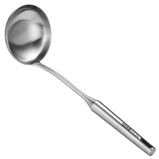 汤勺大号盛汤盛粥大汤勺家用304不锈钢勺子长柄舀粥勺稀饭勺漏勺