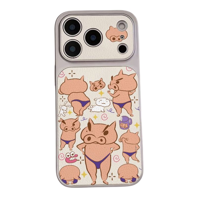 iPhone17Air手机壳趣味苹果16内裤左卫门大视窗15Plus创意全包适用14Pro卡通13ProMax