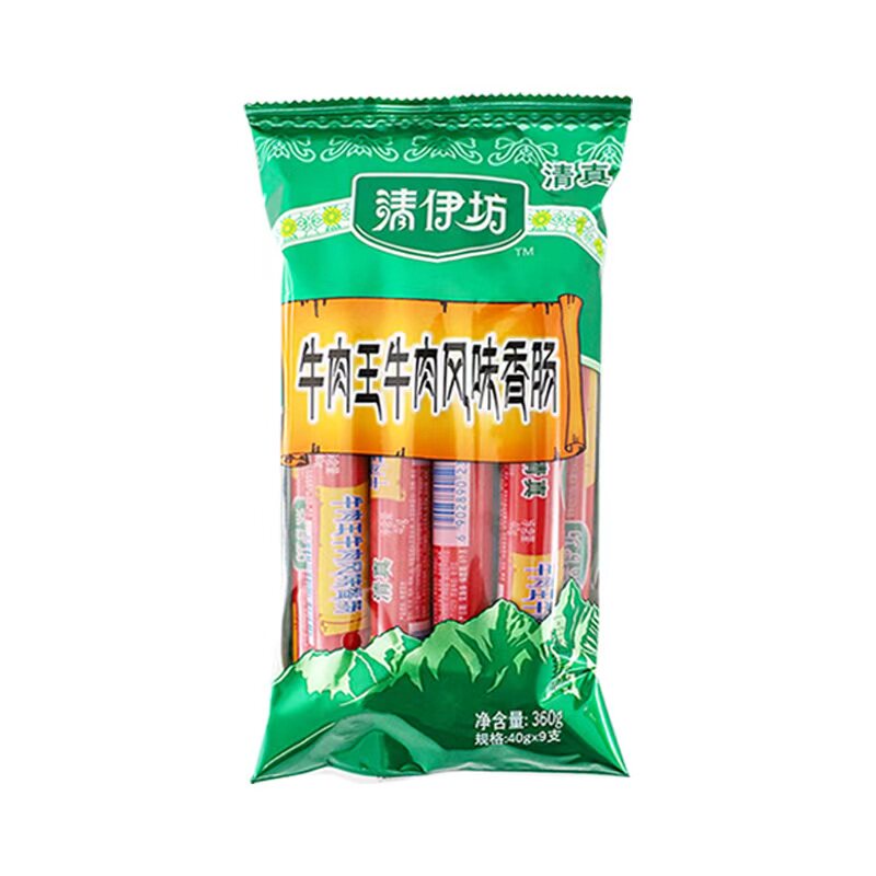 双汇清伊坊牛肉王牛肉风味香肠