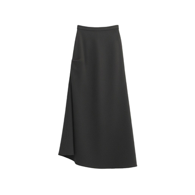 SPEARYOUTH超会穿毛呢松紧腰裙