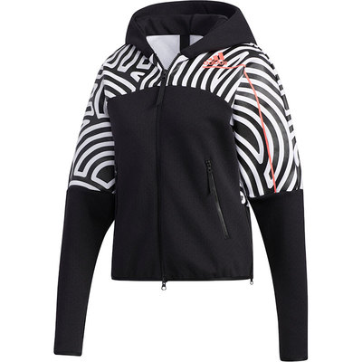 女子连斯拉链休闲运动外套