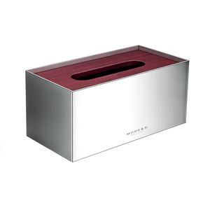 德国modern不锈钢奢华软装抽纸盒