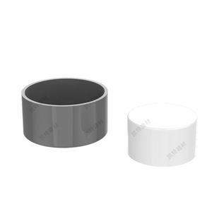 pvc给水堵头 堵帽 管堵125 140 160 200 250 315 400加厚保护盖子