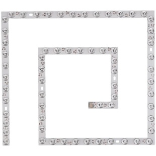 方形吸顶灯led灯芯替换芯三色变光磁吸风扇灯板灯珠灯盘光源白光