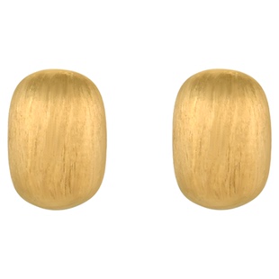 一撇一捺YPYN畅游都市耳钉女9K金简约冷淡风金色几何耳环金属感