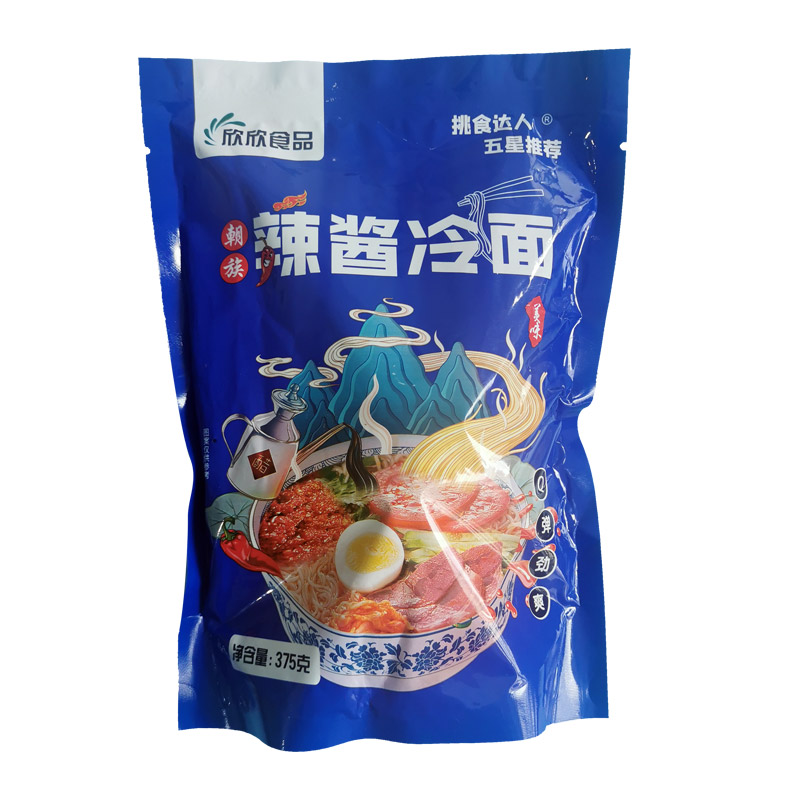 欣欣辣醬冷面欣欣食品辣醬冷面朝鮮族冷面東北朝鮮族韓式延大冷面