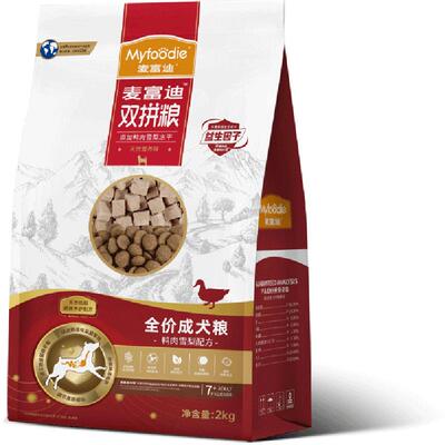 麦富迪老年犬鸭肉梨冻干狗粮