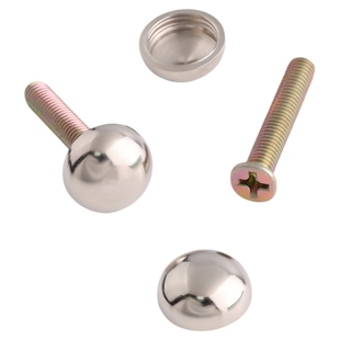 纯黄铜螺丝装饰盖美观帽遮丑镜钉自攻丝盖帽固定钉孔盖电镀防氧化