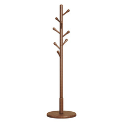 实木衣帽架落地家用玄关客厅简易