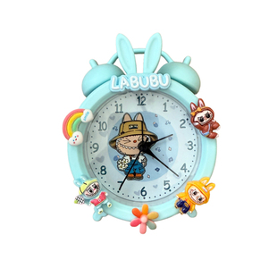 儿童卡通闹钟可爱学生起床叫醒神器个性创意桌面摆台时钟卧室台钟