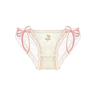 粉郁花仙~高颜值纯欲女生绝美蕾丝内裤女性感2026新款女士纯棉裆
