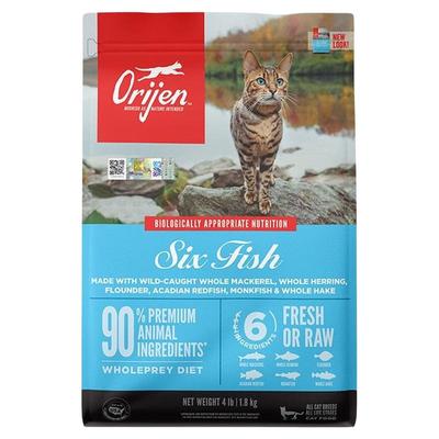 orijen原始猎食渴望猫粮六种鱼