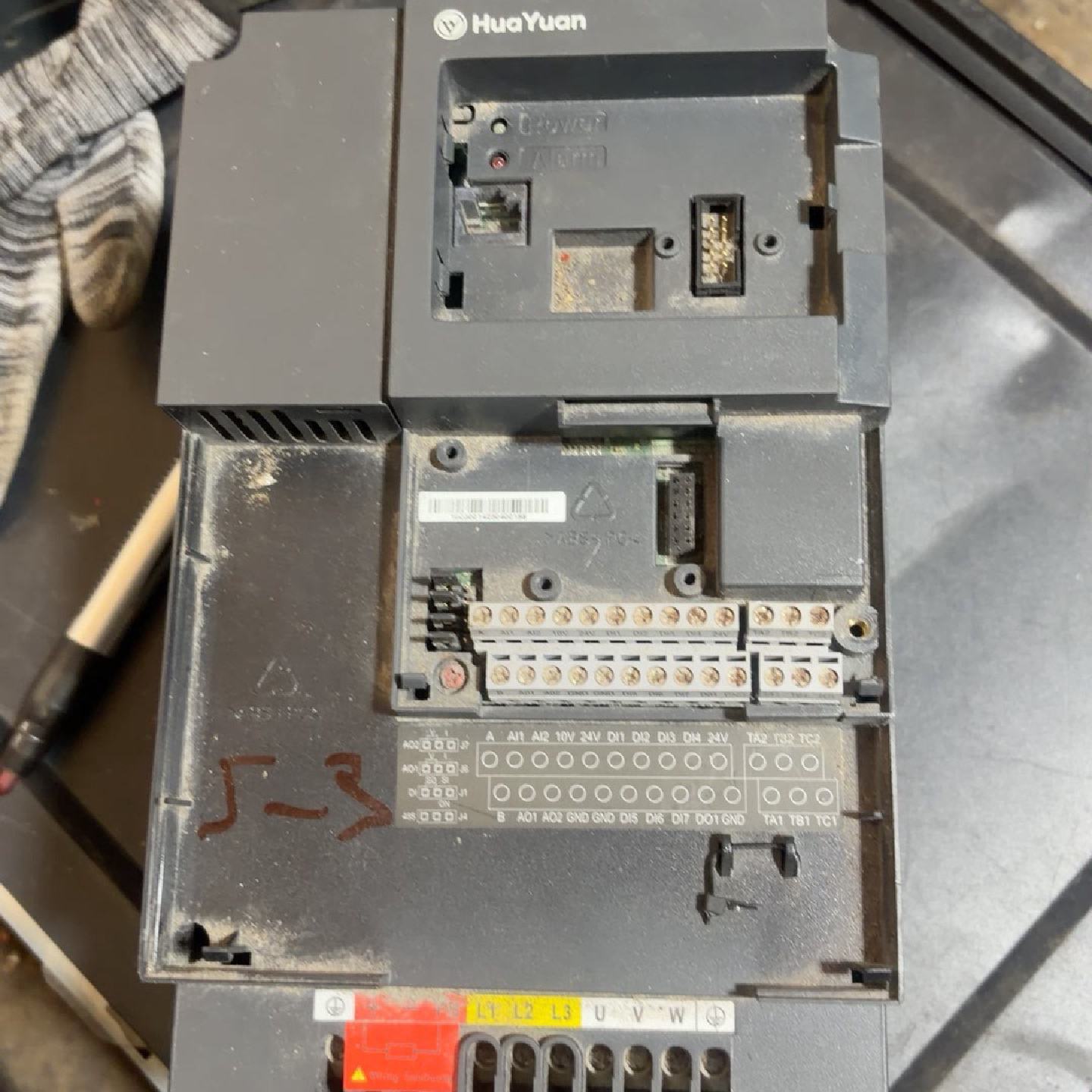 询价-华远变频器 G1-4T0040G/0055P，5KW 380图片