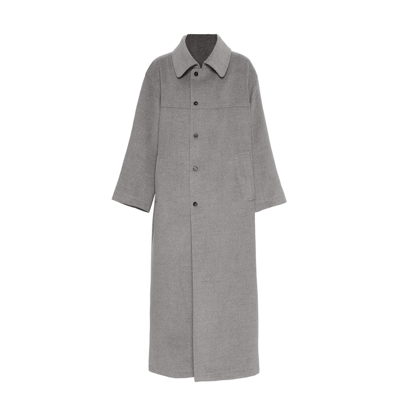 APOZi collection/牧人山海/10月9号晚20点开售 大领子灰色大衣