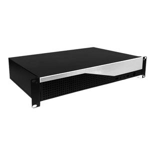 2u服务器机箱3u4U工控机箱定制标准19英寸铝面板机箱外壳铣铝机箱