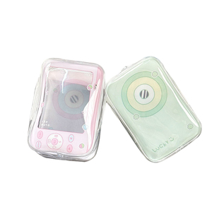 相机娃包10cm15cm棉花娃娃展示收纳袋遛娃包pvc透明痛包防尘挂包