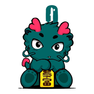 招吉龙暴富贴纸个性创意卡通龙车贴平安喜乐电动车摩托车反光贴